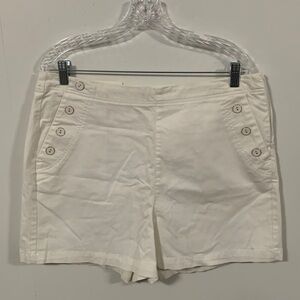 A New Day Stretch Elastizado Shorts Sz 16 NWT, side hidden zipper